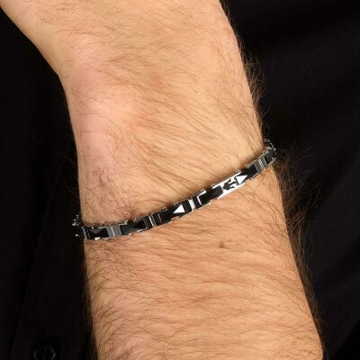 Bracelet Maserati Ceramic en acier et céramique