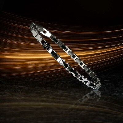 Bracelet Maserati Ceramic en acier et céramique