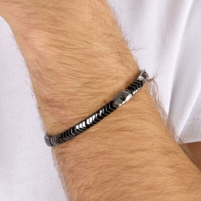 Bracelet Maserati Ceramic en acier et céramique