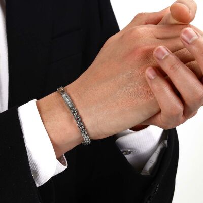 Bracelet Maserati Iconic en acier et cristal