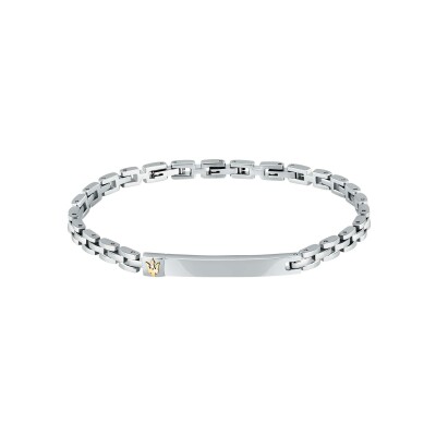 Bracelet Maserati Iconic en acier
