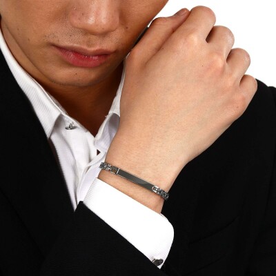 Bracelet Maserati Iconic en acier