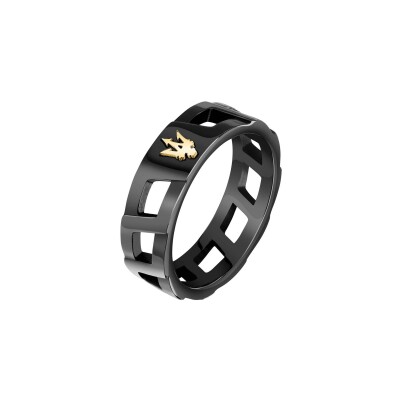 Bague Maserati Iconic en acier, taille 59
