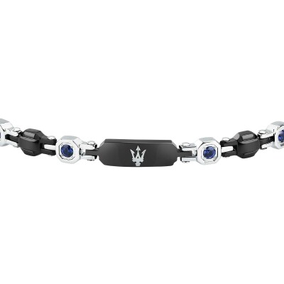 Bracelet Maserati Sapphire en acier et saphir
