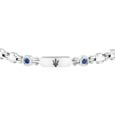Bracelet Maserati Sapphire en acier et saphir