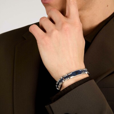 Bracelet Maserati Iconic en acier pvd