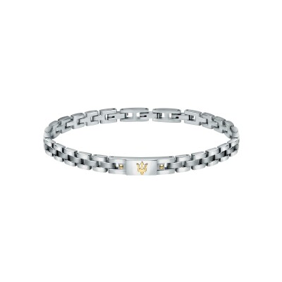 Bracelet Maserati Iconic en acier