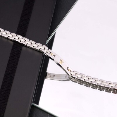 Bracelet Maserati Iconic en acier