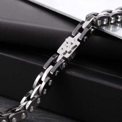 Bracelet Maserati Ceramic en acier pvd et céramique