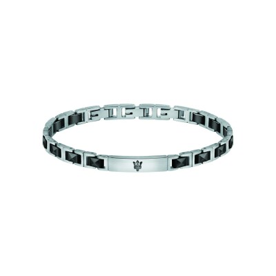 Bracelet Maserati en acier et pvd