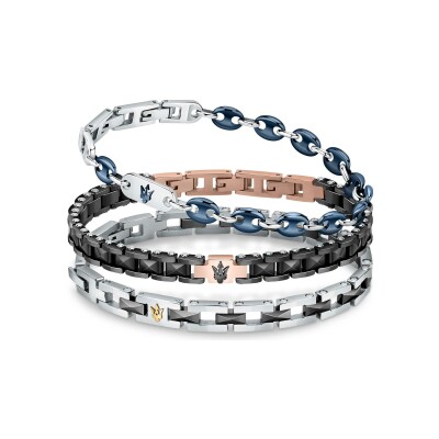 Bracelet Maserati Ceramic en acier et céramique