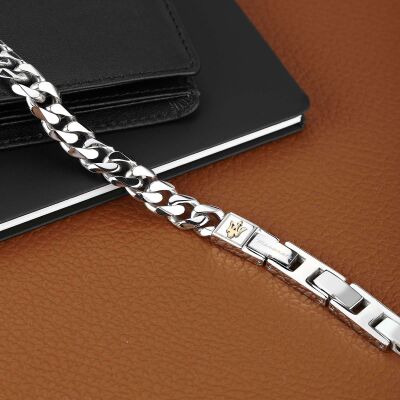 Bracelet Maserati Iconic en acier