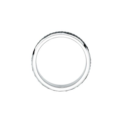 Bague Maserati Iconic en acier, taille 67
