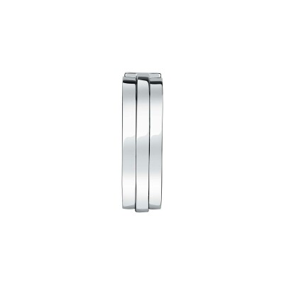 Bague Maserati Iconic en acier, taille 59
