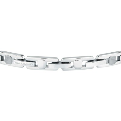 Bracelet Maserati Iconic en acier et pierres de couleurs