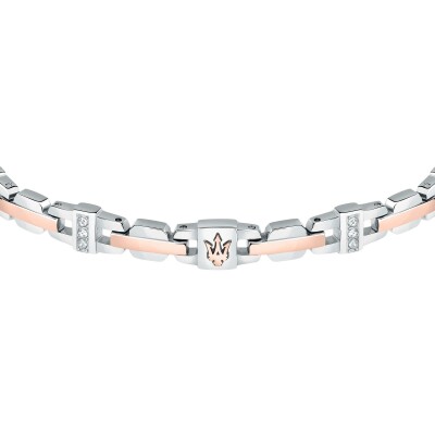 Bracelet Maserati Iconic en acier pvd et cristal