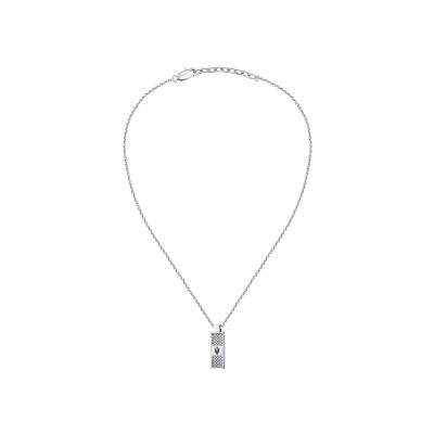 Collier Maserati Iconic en acier pvd