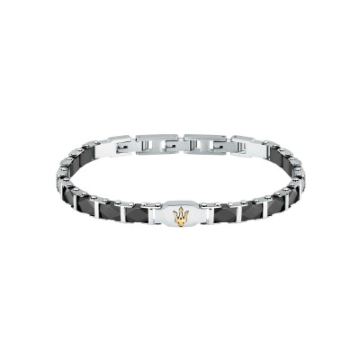 Bracelet Maserati Ceramic en acier et céramique