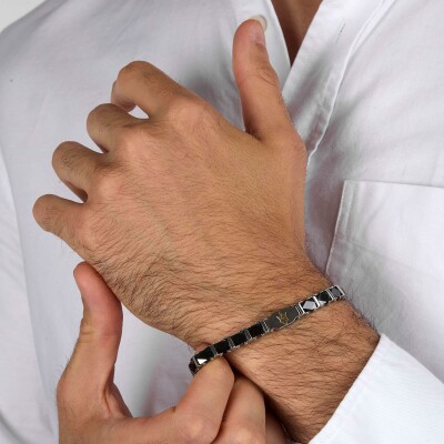 Bracelet Maserati Ceramic en acier et céramique