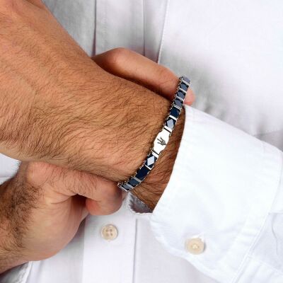 Bracelet Maserati Ceramic en acier et céramique