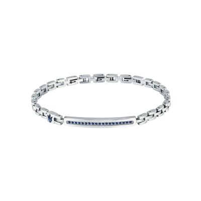 Bracelet Maserati Iconic en acier, céramique et cristal