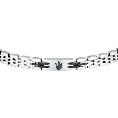 Bracelet Maserati Iconic en acier et céramique