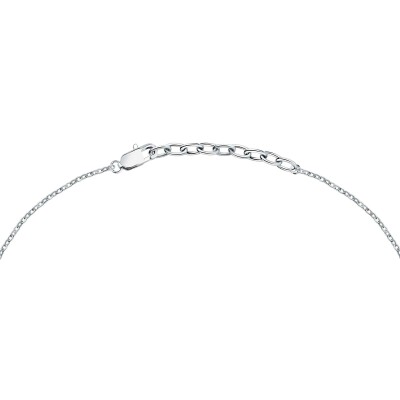 Collier Maserati Iconic en acier et oxyde de zirconium