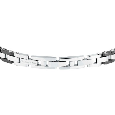 Bracelet Maserati Ceramic Gold en acier et céramique et or jaune 75/1ème