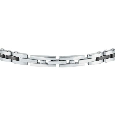 Bracelet Maserati Ceramic Gold en acier et céramique et or jaune 75/1ème