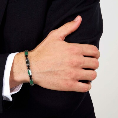 Bracelet Maserati Ceramic en acier et céramique