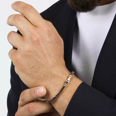 Bracelet Maserati Tennis en acier et oxyde de zirconium