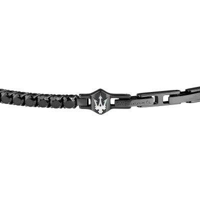 Bracelet Maserati Tennis en acier et oxyde de zirconium