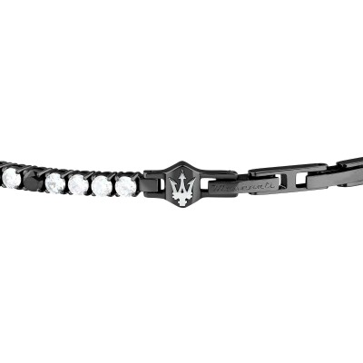 Bracelet Maserati Tennis en acier et oxyde de zirconium