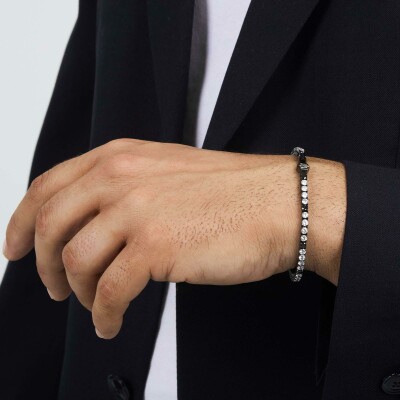 Bracelet Maserati Tennis en acier et oxyde de zirconium