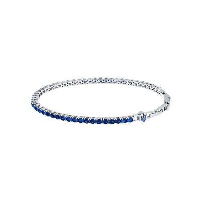 Bracelet Maserati Tennis en acier et spinelle