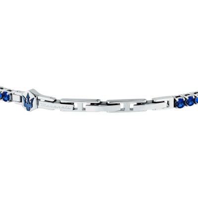 Bracelet Maserati Tennis en acier et spinelle