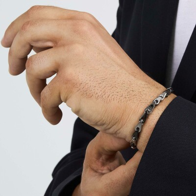 Bracelet Maserati Iconic en acier