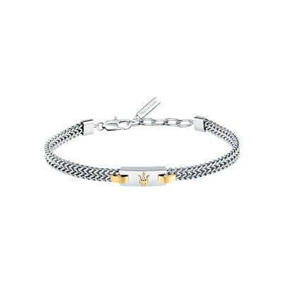Bracelet Maserati Iconic en acier