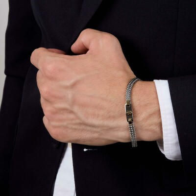 Bracelet Maserati Iconic en acier