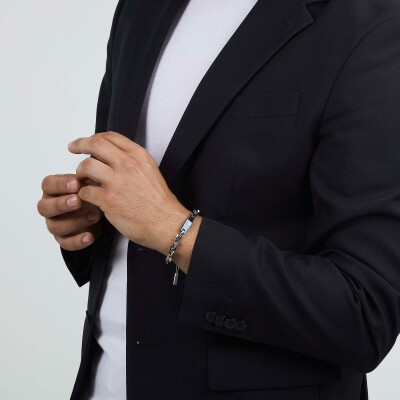 Bracelet Maserati Iconic en acier