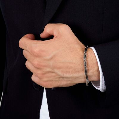 Bracelet Maserati Iconic en acier