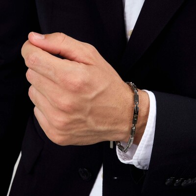 Bracelet Maserati Iconic en acier
