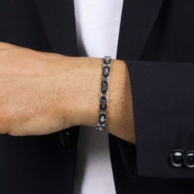 Bracelet Maserati Iconic en acier