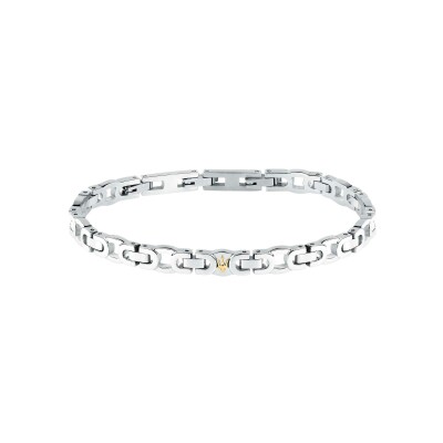 Bracelet Maserati Iconic en acier