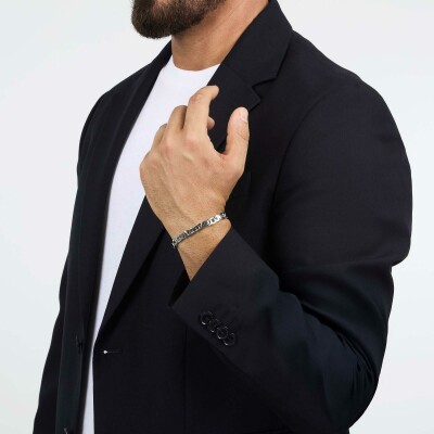 Bracelet Maserati Iconic en acier