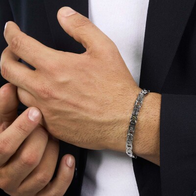 Bracelet Maserati Iconic en acier