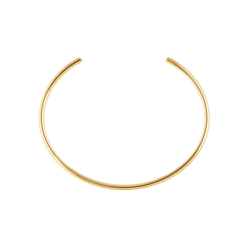 Bracelet-jonc Vanrycke Massaï en or jaune et diamants