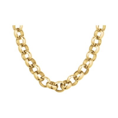 Collier Rosefield en acier doré