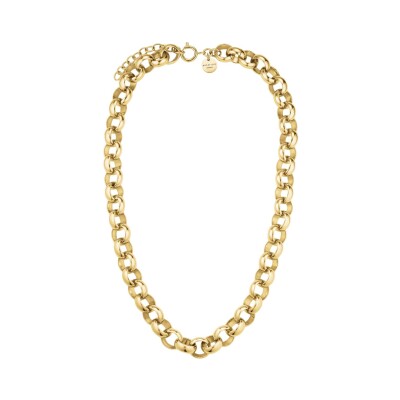 Collier Rosefield en acier doré