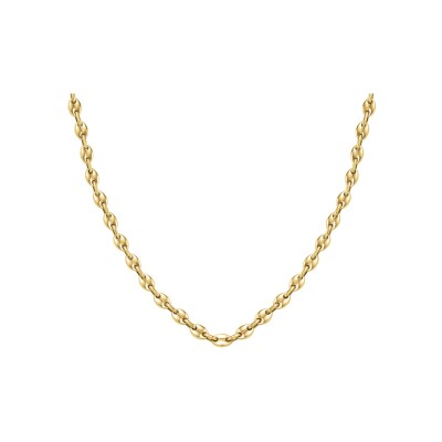 Collier Rosefield en acier plaqué or jaune